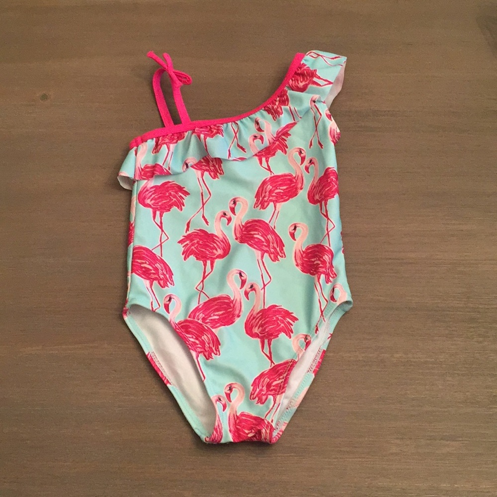 Size 2T flamingo swimsuit from GYMBOREE